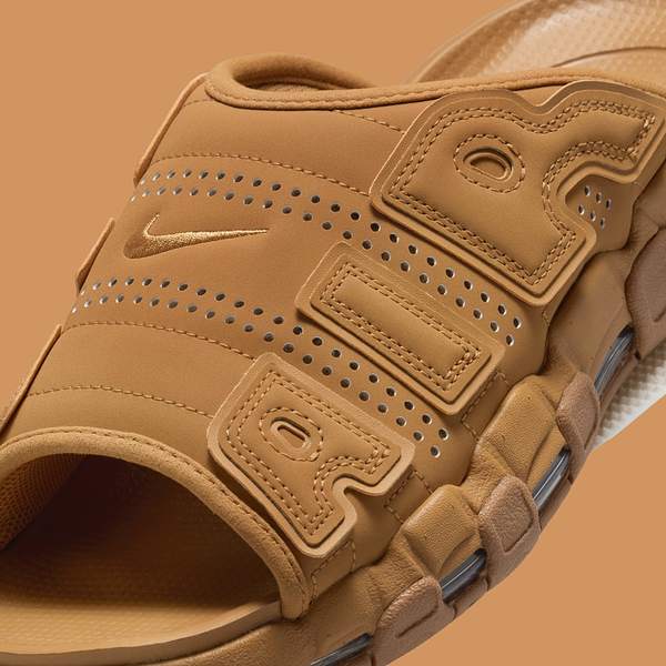Nike Air More Uptempo Slide “Brown/Sail” Release Info